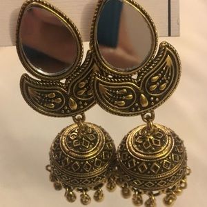 🔆Bollywood Style Ethnic Earring with mirrors